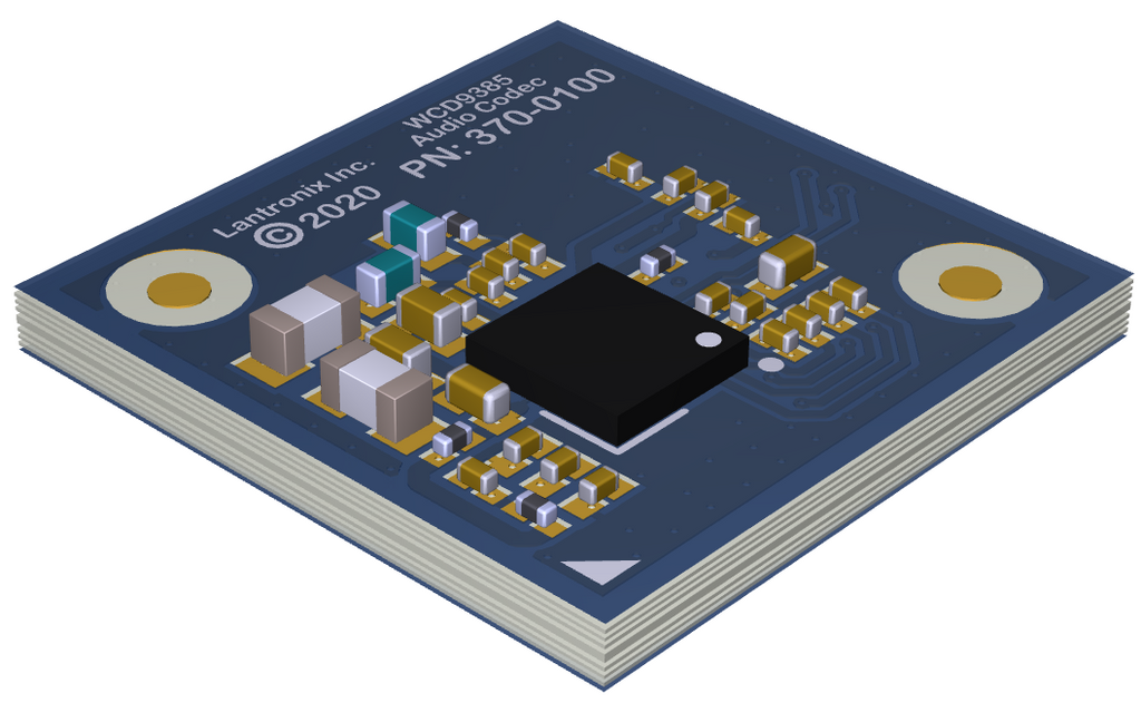 Audio De Codec Module Open-Q™ WCD9385 Audio Codec Module - LANTRONIX CANADA, ULC