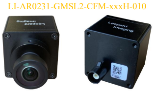 SA6155/SA8155/SA8195/SA8295P ADP GMSL2 AR0231 Camera Accessory with Quad HFM Cable